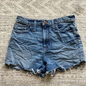 Madewell the perfect jean short medium wash